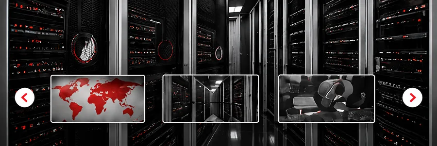 Global server room and data center